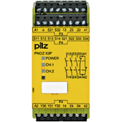 PILZ 777310 PNOZ X3P 24VDC 24VAC 3n/o 1n/c 1so