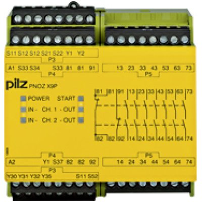 PILZ 777609 PNOZ X9P 24VDC 7n/o 2n/c 2so