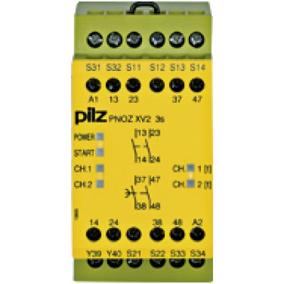 PILZ 774505 PNOZ XV2 3/24VDC 2n/o 2n/o fix