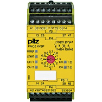 PILZ 777502 PNOZ XV2P 3/24VDC 2n/o 2n/o t