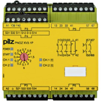 PILZ 777532 PNOZ XV3.1P 3/24-240VACDC 3no 1nc 2no t