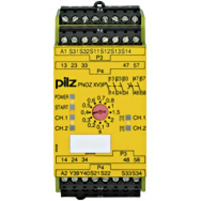 PILZ 777512 PNOZ XV3P 3/24 VDC 3n/o 2n/o t