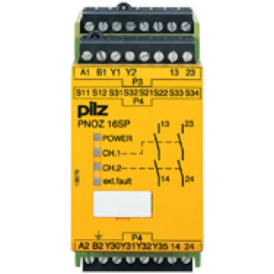 PILZ 777070 PNOZ 16SP 24VAC 24VDC 2n/o