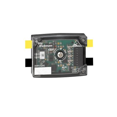Bihl+Wiedemann BWU3342 Active Distributor ASi, IP20, housing depth 19 mm