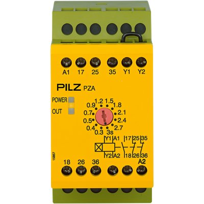 PILZ 774041 PZA 3/24VDC 1n/o 2n/c