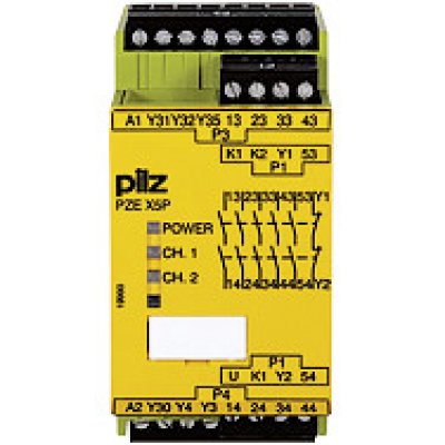 PILZ 777150 PZE X5P 24VDC 5n/o 2so