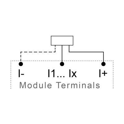 Bihl+Wiedemann BWU3754 ASi Digital I/O Module, IP20, 4I/4O
