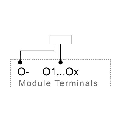 Bihl+Wiedemann BWU3754 ASi Digital I/O Module, IP20, 4I/4O