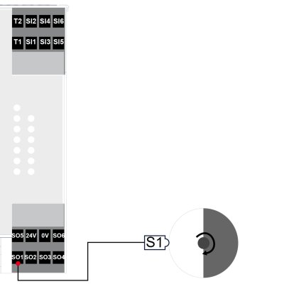 Bihl+Wiedemann BWU2984 ASi-3 safe Schneider drives over Sercos Gateway with integrated Safety Monito
