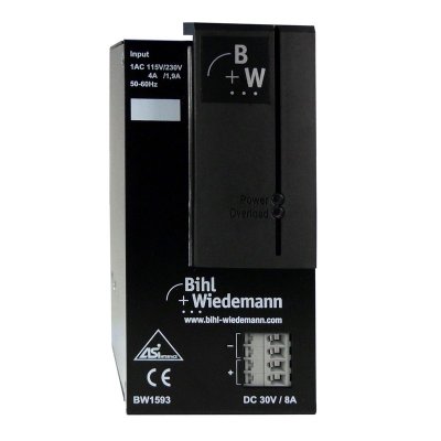 Bihl+Wiedemann BWU1593 30 V Power Supply, 8 A