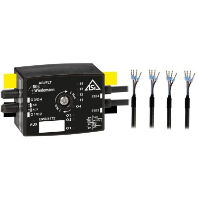 Bihl+Wiedemann BWU4172 Active Distributor ASi, IP67, 4I/4O