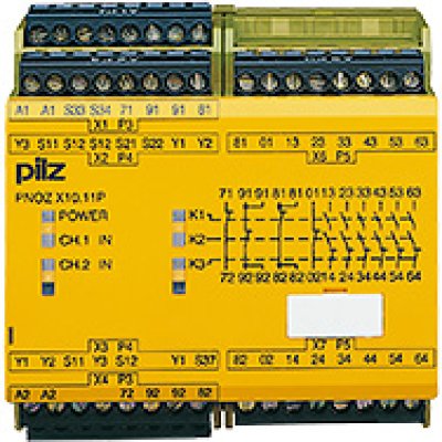 PILZ 777750 PNOZ X10.11P 24VDC 6n/o 4n/c 6LED