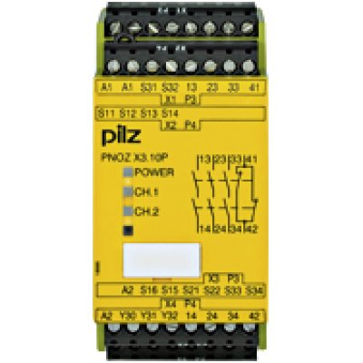 PILZ 777314 PNOZ X3.10P 24VACDC 3n/o 1n/c 1so