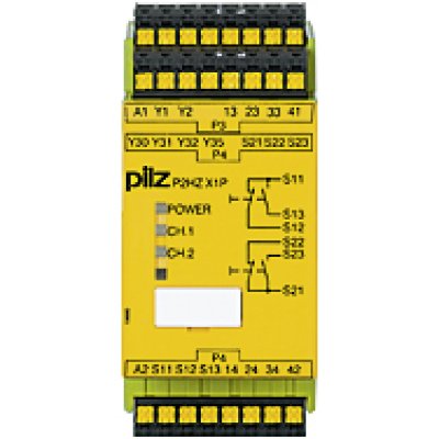 PILZ 787340 P2HZ X1P C 24VDC 3n/o 1n/c 2so