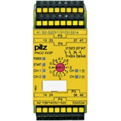 PILZ 787502 PNOZ XV2P C 3/24VDC 2n/o 2n/o t