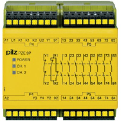 PILZ 787140 PZE 9P C 24VACDC 8n/o 1n/c