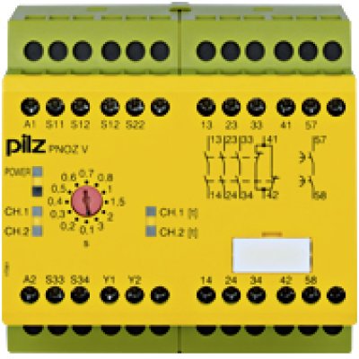 PILZ 774789 PNOZ V 3s 24VDC 3n/o 1n/c 1n/o t