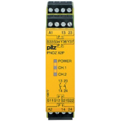 PILZ 787510 PNOZ XV3P C 30/24 VDC 3n/o 2n/o t - PNOZ-XV3P