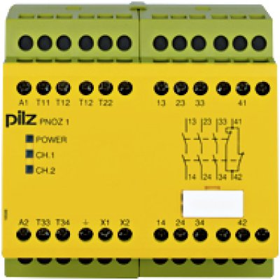 PILZ 775600 PNOZ 1 24VAC 3n/o 1n/c