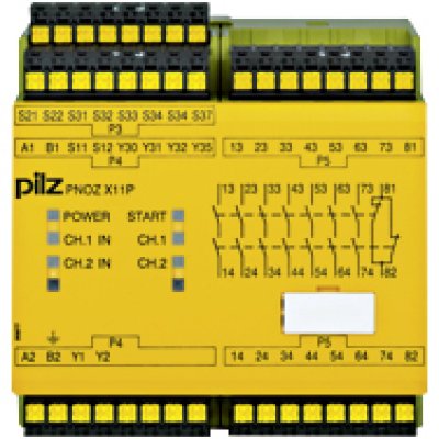 PILZ 787080 PNOZ X11P C 24VAC 24VDC 7n/o 1n/c 2so