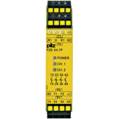 PILZ 787588 PZE X4.1P C 24-240VAC/DC 4n/o