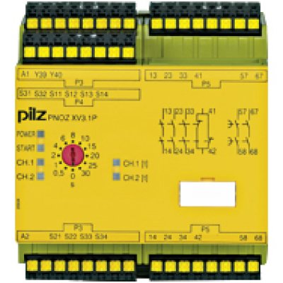 PILZ 787520 PNOZ XV3.1P C 30/24VDC 3n/o 1n/c 2n/o t