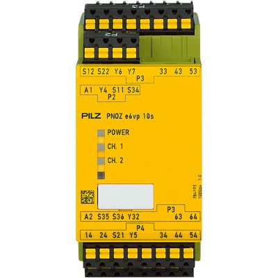 PILZ 784193 PNOZ e6vp C 24VDC 4n/o 1so 1so t