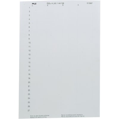 PILZ 312967 PSSu A LA0.1 (10 x 108 pcs.)