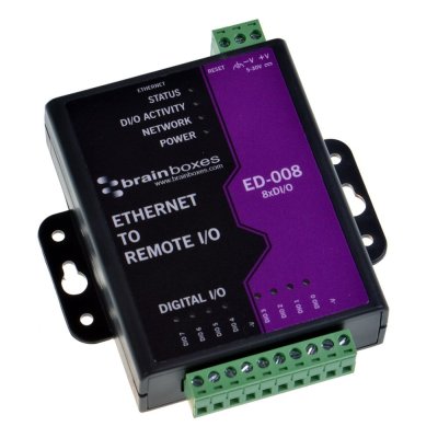 Brainboxes ED-008 Ethernet to 8 Digital IO Ports