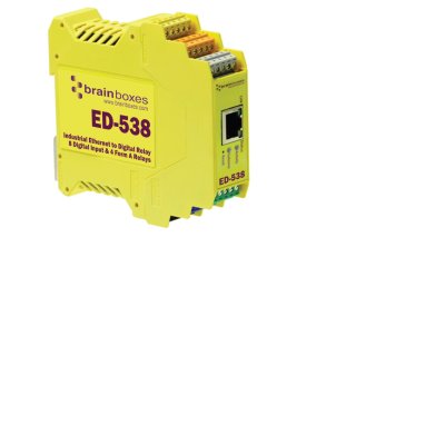 Brainboxes ED-538 Ethernet to 4 x Relay + 8 Digital Inputs