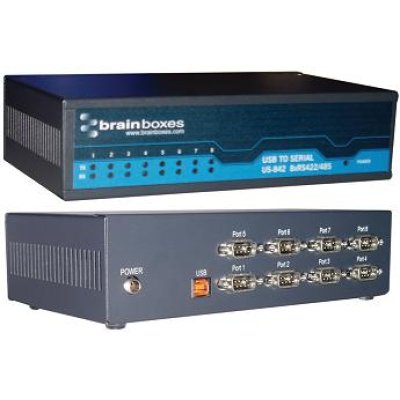 Brainboxes US-842 USB 8 Port RS422/485 1MBaud