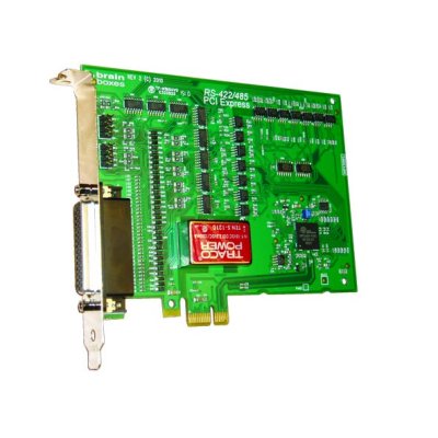 Brainboxes PX-368 PCIe 4xRS422/485 1MBaud Opto Isolated