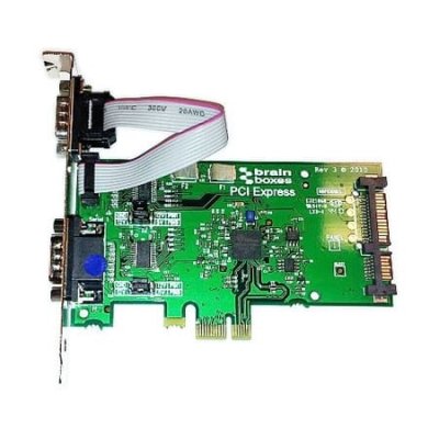 Brainboxes PX-805 PCIe 2xRS232 POS 1A SATA
