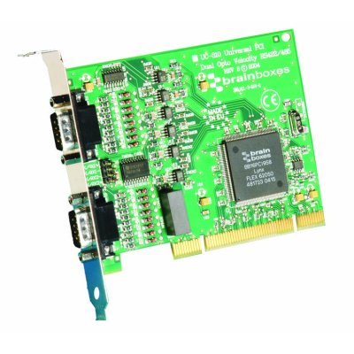 Brainboxes UC-310 uPCI 2xRS422/485 1MBaud Opto Isolated