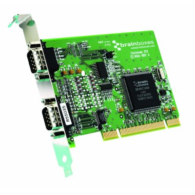 Brainboxes UC-357 uPCI 1xRS232 + 1xRS422/485 1MBaud