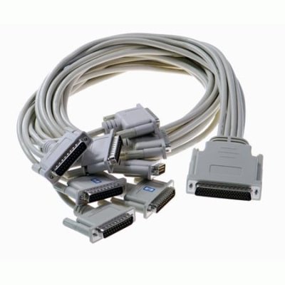 Brainboxes CC-095 Lynx Cable 78 Way D to 8x25 Pin