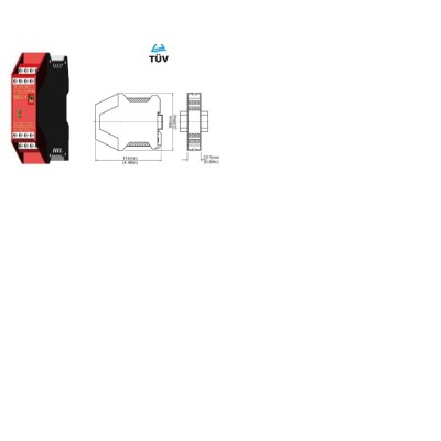 Idem Safety  180010-P SEU-1 Expansion module 24V - pluggable screw ter