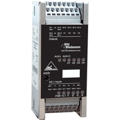 Bihl+Wiedemann BW1907 Digitalmodul AS-i in Edelstahl, IP20