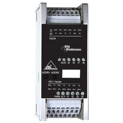 Bihl+Wiedemann BW2077 Digitalmodul AS-i in Edelstahl, IP20