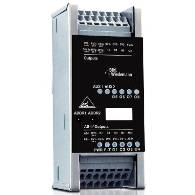 Bihl+Wiedemann BW2078 Digitalmodul AS-i in Edelstahl, IP20