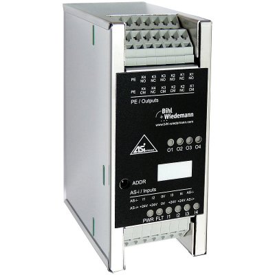 Bihl+Wiedemann BW2555 Digitalmodul AS-i in Edelstahl, IP20