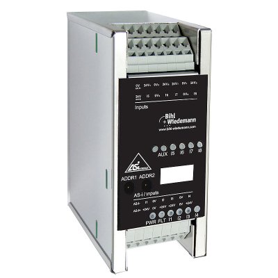 Bihl+Wiedemann BW2556 Digitalmodul AS-i in Edelstahl, IP20