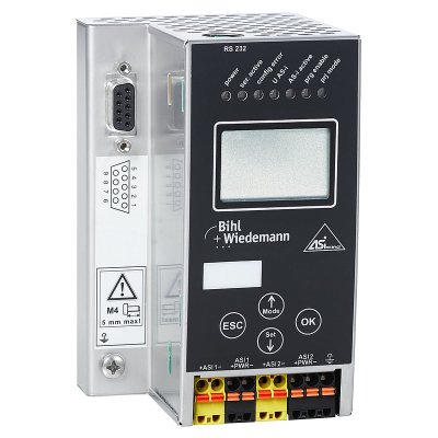 Bihl+Wiedemann BWU1642 AS-i 3.0 Modbus-Gateway in Edelstahl