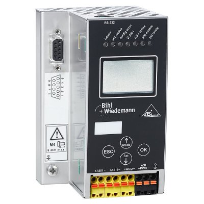 Bihl+Wiedemann BWU1643 AS-i 3.0 Modbus-Gateway in Edelstahl