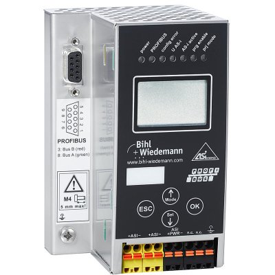 Bihl+Wiedemann BWU1773 AS-i 3.0 PROFIBUS-Gateway in Edelstahl