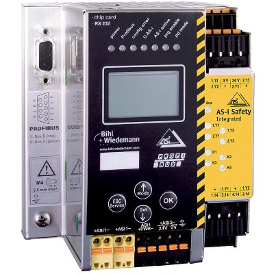 Bihl+Wiedemann BWU2003 AS-i 3.0 PROFIBUS-Gateways mit integriertem Sic