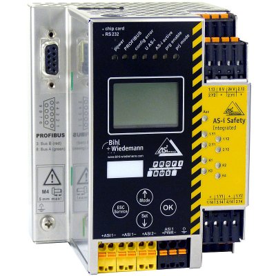 Bihl+Wiedemann BWU2215 AS-i 3.0 Gateways, PROFIsafe über PROFIBUS