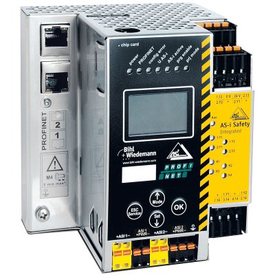 Bihl+Wiedemann BWU2330 AS-i 3.0 PROFINET-Gateways mit integriertem Sic