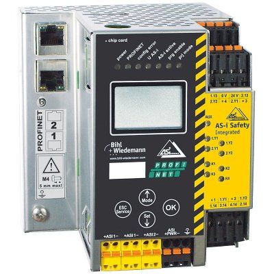 Bihl+Wiedemann BWU2647 AS-i 3.0 Gateways, PROFIsafe über PROFINET