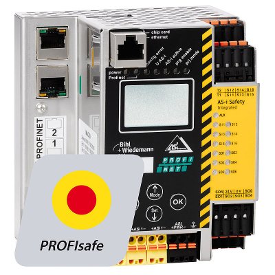 Bihl+Wiedemann BWU2794 AS-i 3.0 Gateways, PROFIsafe über PROFINET